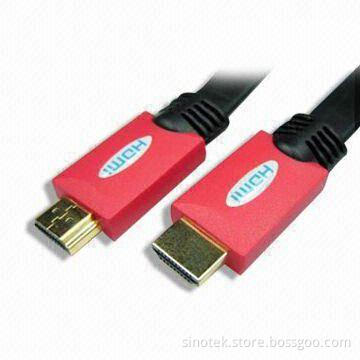 HDMI Cable Assembly with Inner Rigid Overmold and Copper Foil Shield